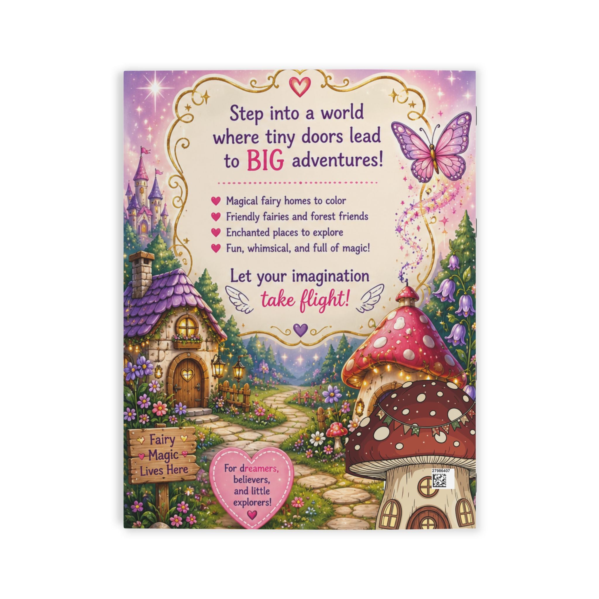Welcome to Fairy Village Coloring Book