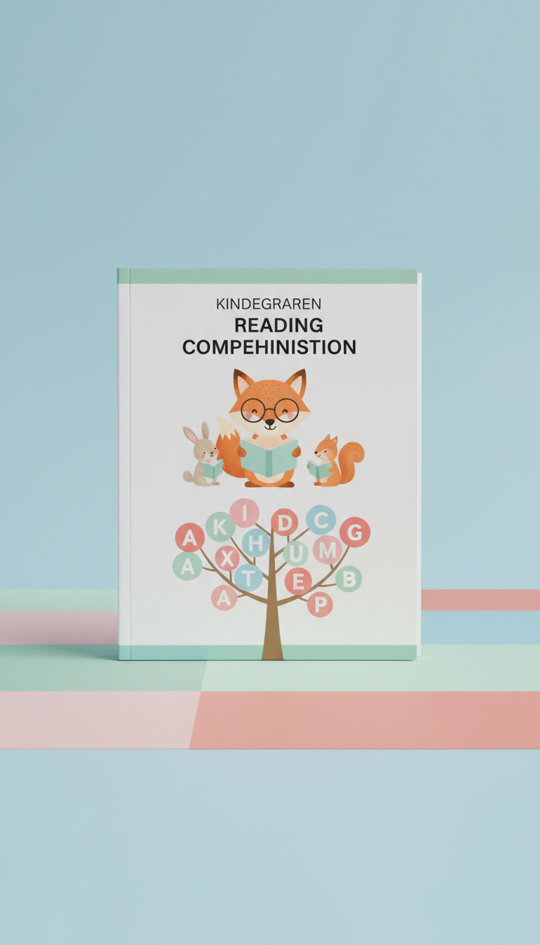 Kindergarten Reading Comprehension Pack PDF Cover