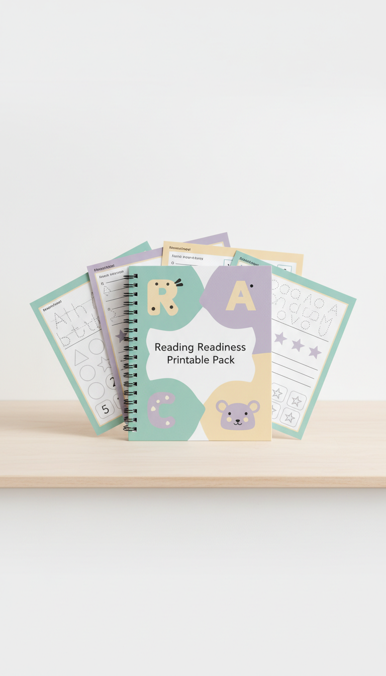 Reading Readiness Printable Pack Bundle