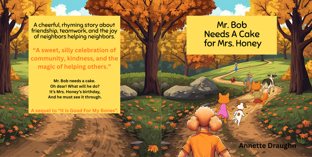 Mr. Bob Needs A Cake for Mrs. Honey: It's Her Birthday (Signed Copy)