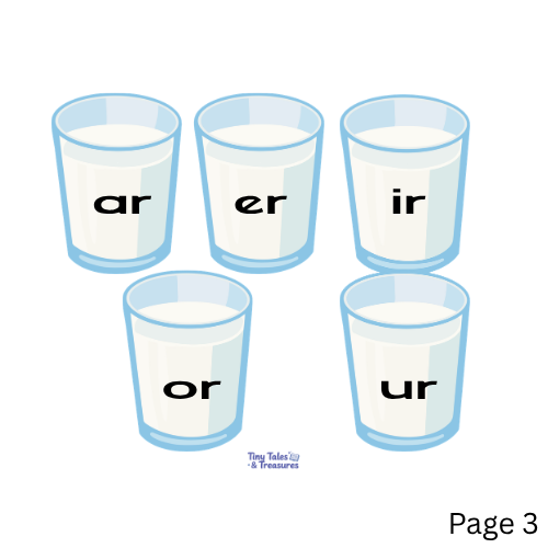Cookie Cafe Bossy R Literacy Center Bundle – Printable R-Controlled Vowels Phonics Activities for Grades K–2 – Instant PDF Download