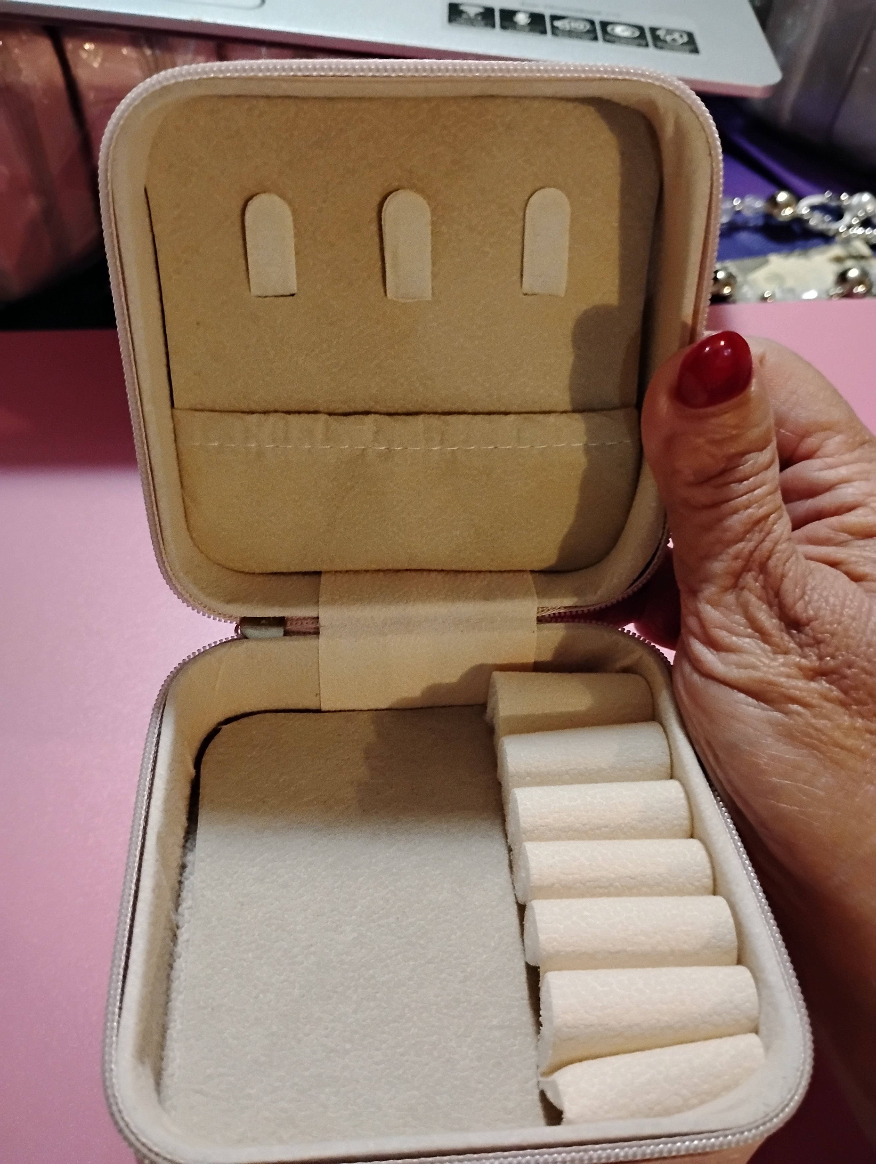 Black Jewelry Storage Box