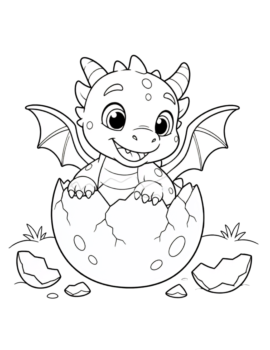 Dragon Adventures Coloring Book