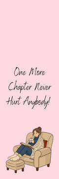 One More Chapter Bookmark — Purple
