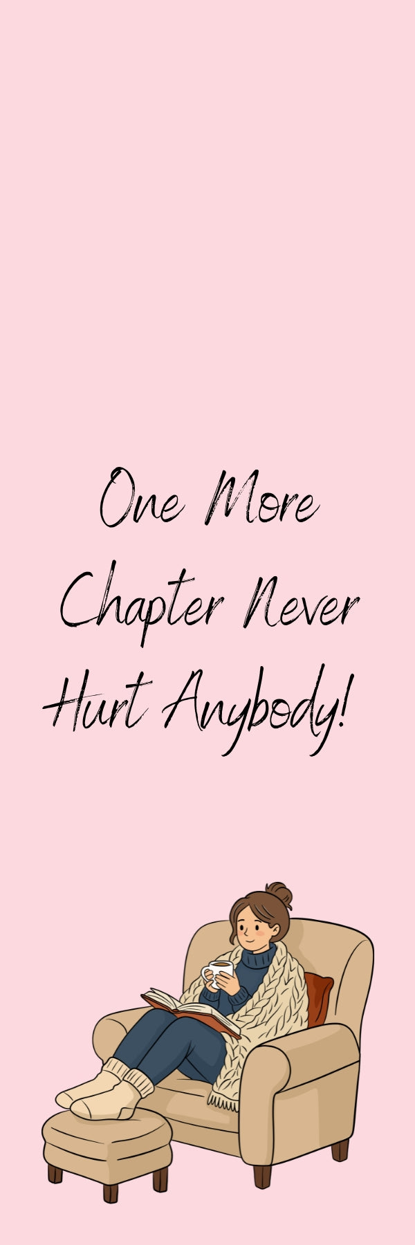 One More Chapter Bookmark — Purple