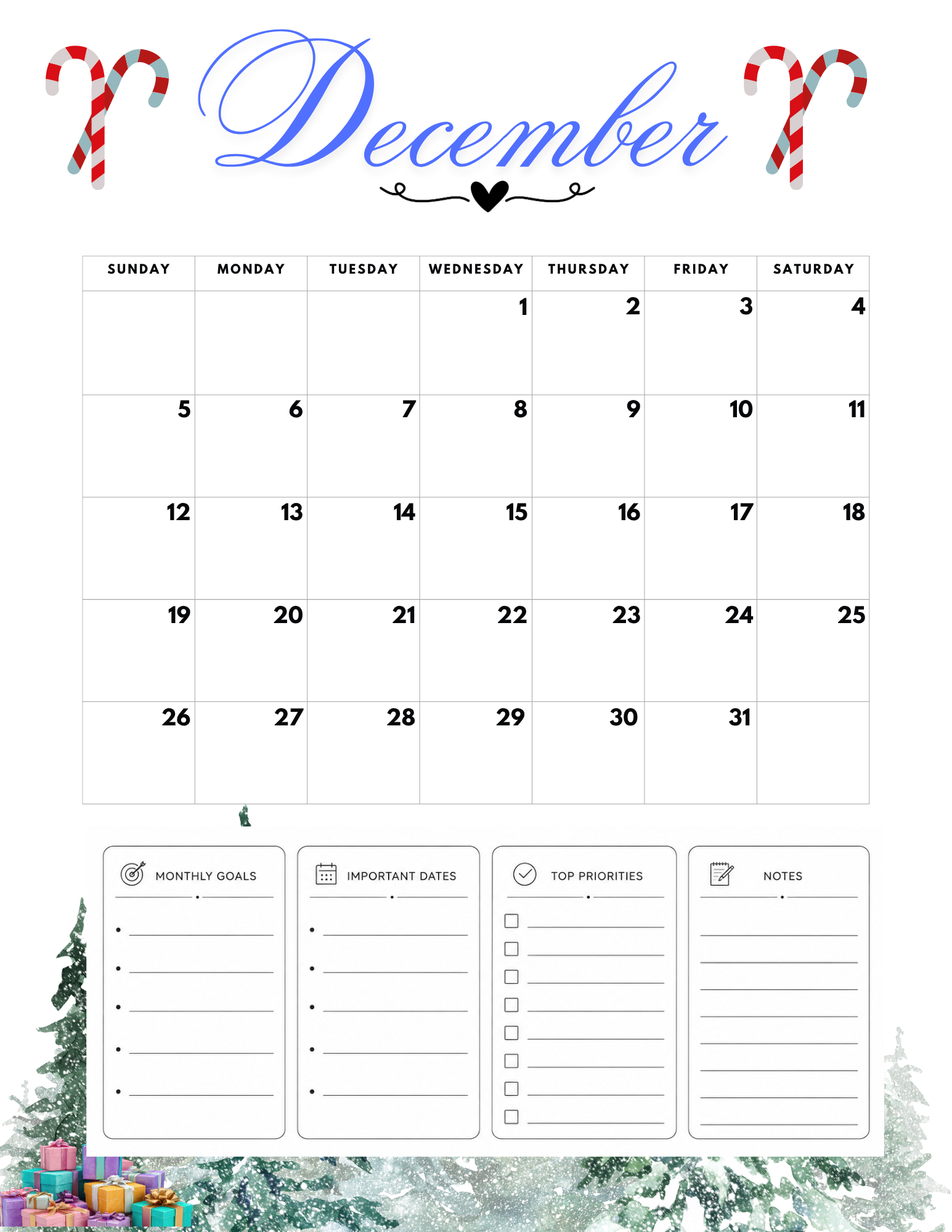 2027 Calendar pdf download