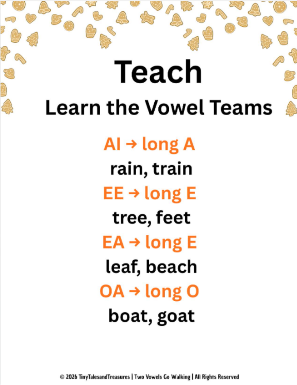 When Two Vowels Go Walking Phonics Bundle