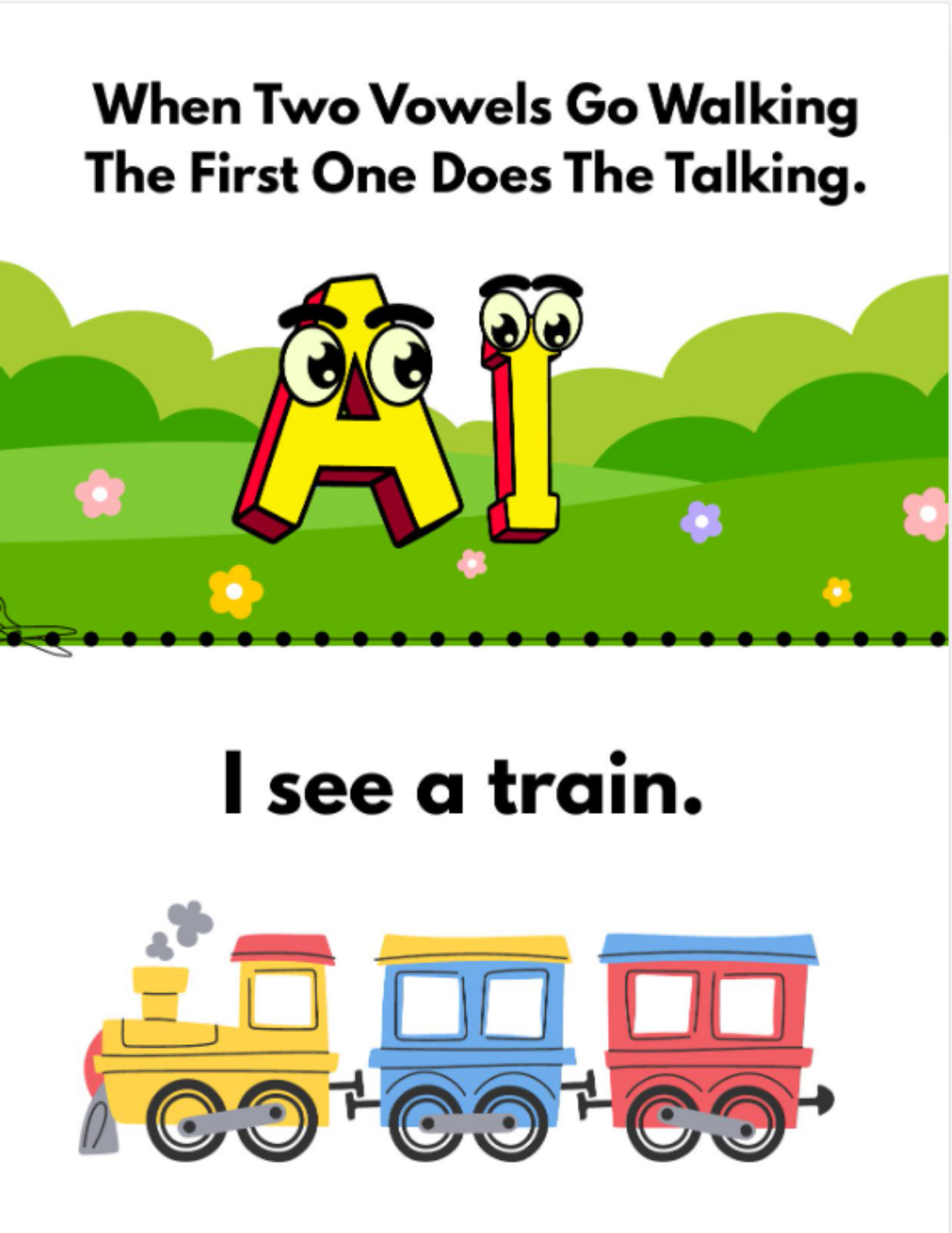 When Two Vowels Go Walking Phonics Bundle