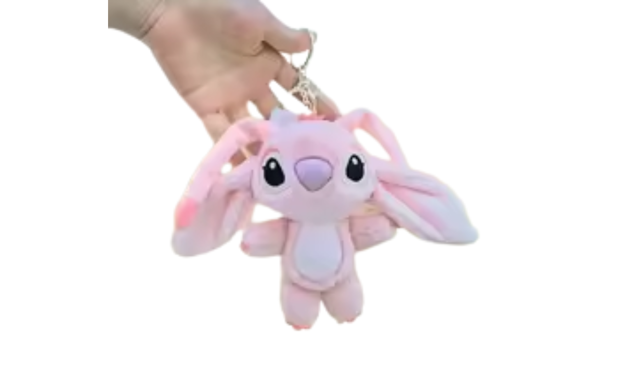 Angel Stitch Plush Keychain