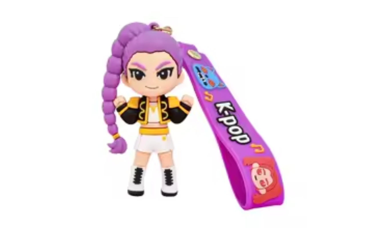 Anime Rumi Kpop Warrior Girls Keychain